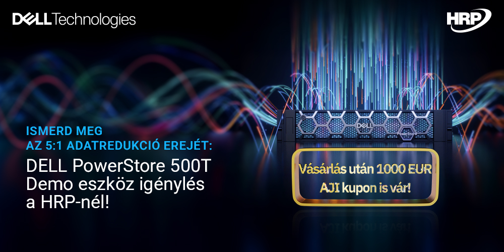 DELL PowerStore 500T Demo eszköz igénylés a HRP-nél!
