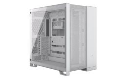 Image 1 - Corsair 6500D Airflow TG Dual-Chamber Mid-Tower ATX ház, fehér
