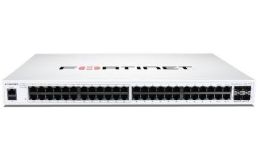 Image 1 - FortiSwitch-148E-POE L2+ managed POE switch with 48GE +4SFP, 24 ports POE with m