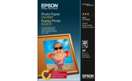 Image 1 - Epson Photo Paper Glossy A4 20 sheet