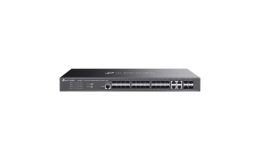 Image 1 - TP-LINK SG3428XF Omada 24-Port SFP L2+ Managed Switch with 4 10GE SFP+ Slots