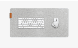 Image 1 - Artimo Desk Mat - Loom Series - L (90x45 cm) - Világos szürke