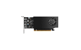 Image 1 - NVIDIA RTX A400 ATX I/O bracket attached + LP I/O bracket loose, Mini DP to DP d