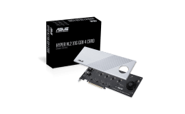 Image 1 - ASUS Hyper M.2 x16 Gen 4 Card (PCIe 4.0/3.0) supports four NVMe M.2 (2242/2260/2