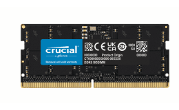 Image 1 - Crucial 16GB DDR5 4800MHz SODIMM (Gyártói cikkszám: CT16G48C40S5)