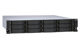 Image 2 - 12-bay 2U rackmount SATA JBOD expansion unit, redundant PSU, with a QXP-1600eS P