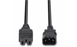Image 3 - Lindy 2m IEC C14 to IEC C15 Extension Cable