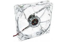 Image 1 - Akyga 12cm (120mm) MOLEX 4 LED ventilátor, fehér - AW-12A-WH