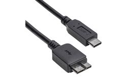 Image 1 - Akyga Kábel micro USB B 3.0 / USB type C 1m AK-USB-44