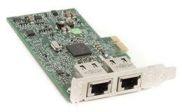 Image 1 - Dell Broadcom 5720 Dual Port Gigabit Ethernet NIC PCIe Low Profile