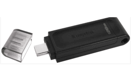 Image 2 - Kingston 128GB USB3.2 C DataTraveler 70 (DT70/128GB) Pendrive