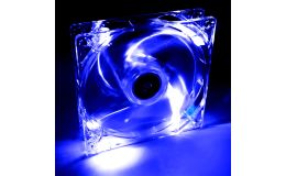 Image 1 - Akyga 12cm (120mm) MOLEX 4 LED ventilátor, kék - AW-12A-BL