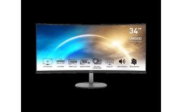 Image 1 - MSI PRO MP341CQ - 34&quot; UWQHD VA 100Hz ívelt monitor, fekete