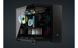 Image 1 - Corsair 2500X LINK Tempered Glass mATX Mid-Tower, Black