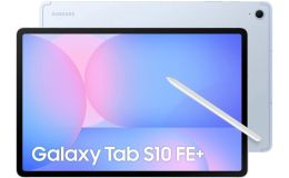 Image 1 - Samsung Galaxy Tab S10 FE+ 13.1&quot; 5G 128GB Light Blue Tablet (SM-X626B)