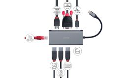 Image 2 - LINDY DST-Mini Plus, USB-C Laptop Mini dokkoló állomás