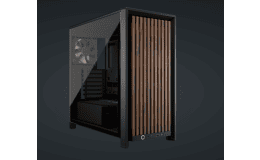 Image 1 - Corsair FRAME 4000D RS Wood Mid-Tower ATX h&aacute;z, fekete/di&oacute;