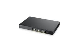 Image 1 - Zyxel GS1900-24HP v2, 24-port GbE L2 PoE Smart Switch, rackmount, 170 Watt
