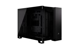 Image 3 - CORSAIR 2500X Tempered Glass mATX Mid-Tower számítógépház, fekete