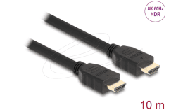Image 1 - DeLock HDMI kábel 48 Gbps 8K60Hz fekete 10m (82006)