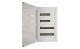 Image 1 - 401769 LEGRAND Practibox3 süllyesztett kiselosztó, fehér ajtóval