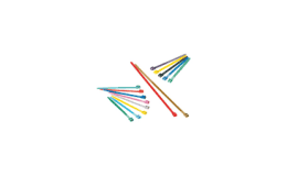 Image 1 - IT9100-CUV2 Panduit kábelkötegelő 100db/csomag piros