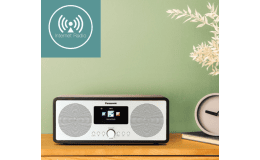 Image 1 - Panasonic RF-D40EG-K DAB digitális , FM és internetes rádió. WIFI; beépített Blu