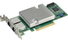 Image 1 - Supermicro Standard LP 2-port 10Gbase-T, Broadcom 57416,HF,RoHS
