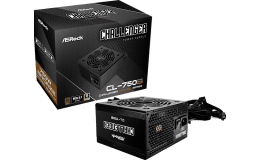 Image 1 - ASRock Challenger CL-750B 750W 80 PLUS BRONZE tápegység, fekete