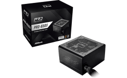 Image 1 - ASRock PRO-650B 850W 80 PLUS BRONZE tápegység