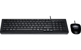 Image 1 - MSI USB vezetékes billentyűzet, magyar + USB vezetékes optikai egér szett