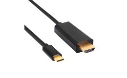 Image 1 - Akyga USB type C / HDMI kábel, 1.8m - AK-AV-18