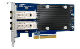 Image 1 - Qnap Dual-port SFP+ 10GbE network expansion card; low-profile form factor; PCIe