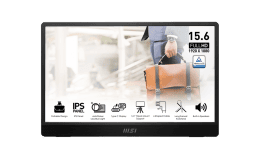 Image 1 - MSI PRO MP161 E2 15.6&quot; FHD Type-C hordozható monitor