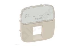 Image 1 - 755476 LEGRAND Valena Allure RJ11/RJ45 aljzat burkolat címketartóval, Elefántcso