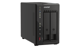 Image 2 - 2-bay desktop NAS, Intel Celeron J6412 4C 2.0GHz, burst 2.6GHz, onboard 8GB RAM,