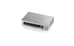 Image 2 - Zyxel GS1005-HP, 5 Port Gigabit PoE+ unmanaged desktop Switch, 4 x PoE, 60 Watt