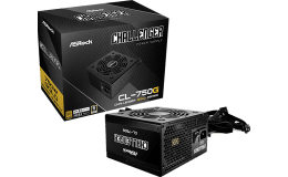 Image 1 - ASRock Challenger CL-750G 750W 80 PLUS GOLD tápegység, fekete