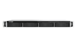 Image 1 - 1U 4-bay  3.5&quot; SATA + 3 x E1.S/PCIe M.2 2280 short depth 12&quot; rackmount NAS, Inte