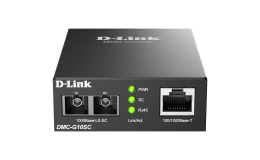 Image 1 - D-link 100/1000BaseT to 1000BaseLX (SC) Single-mode Media Converter (10 km) 

-