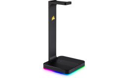 Image 3 - CORSAIR ST100 RGB Premium Fejhallgató Állvány + 7.1 hangkártyával