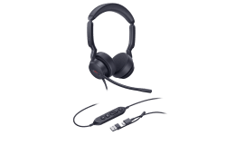 Image 1 - Yealink UH44 Dual Teams USB-C/A headset