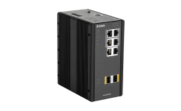 Image 1 - D-link 8 Port L2 Managed Switch with 6 x 10/100/1000BaseT(X) ports (4 PoE) &amp; 2 x
