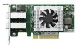 Image 1 - Qnap 2-port miniSAS HD host bus adapter, Broadcom Tomcat SAS3408, PCIe 3.0 x 8 f