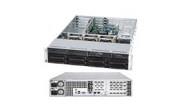 Image 1 - Supermicro server chassis CSE-825TQ-563LPB, 2U Rack-Mountable,  Extended ATX, 8x