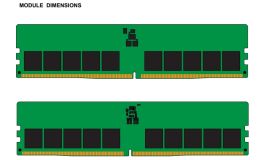 Image 1 - Kingston 32GB 5600MT/s DDR5 ECC CL46 DIMM 2Rx8 Hynix A