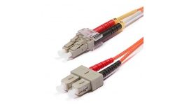 Image 1 - Duplex multimódusú patchkábel 50/125µm (OM3), 2xLC-2xSC, 2m