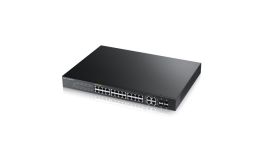 Image 3 - 28 Port Smart Managed PoE Switch 24x Gigabit Copper PoE and 4x Gigabit dual pers