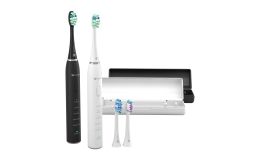 Image 1 - TrueLife SonicBrush Clean30 Duo Elektromos fogkefe 2db Fekete/fehér