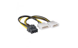 Image 1 - Akyga 2x Molex / PCIexpress 8pin átalakító kábel - AK-CA-29